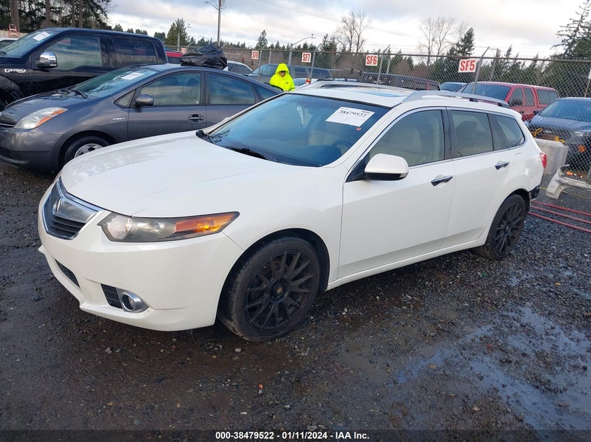 2011 Acura Tsx 2.4 VIN: JH4CW2H51BC001374 Lot: 38479522
