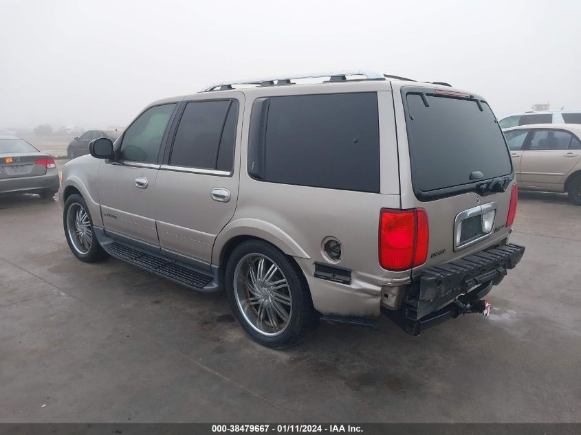 2000 Lincoln Navigator VIN: 5LMFU28A8YLJ22552 Lot: 38479667