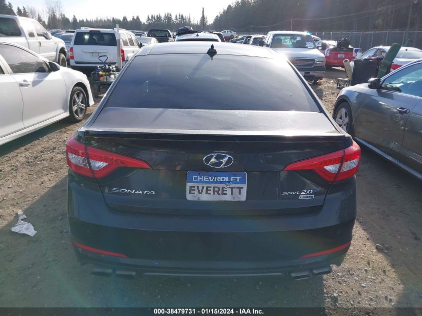 2015 Hyundai Sonata Limited 2.0T VIN: 5NPE34AB8FH200091 Lot: 38479731