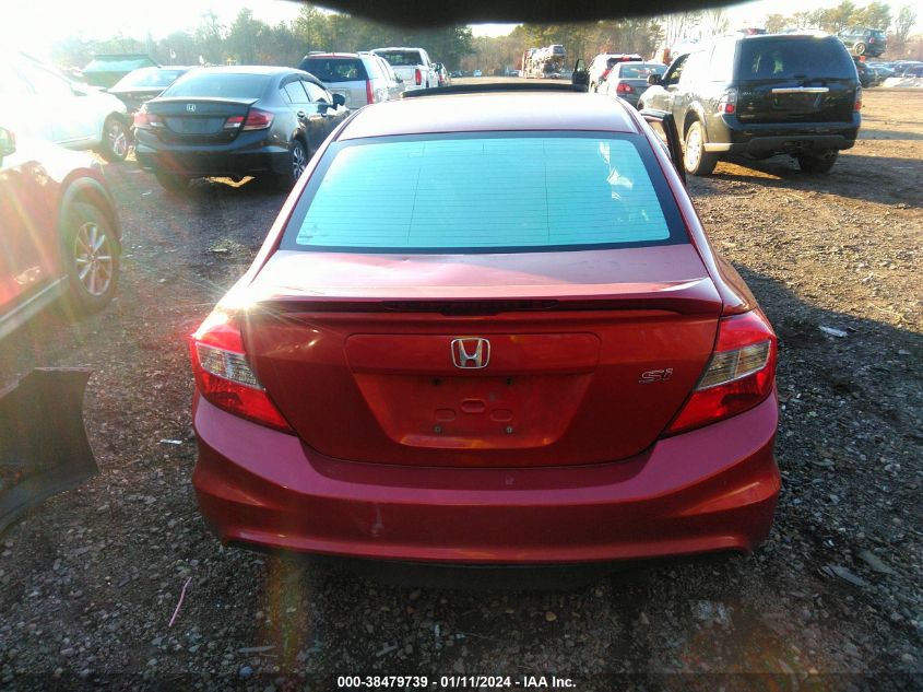 2012 Honda Civic Si VIN: 2HGFB6E55CH701565 Lot: 38479739