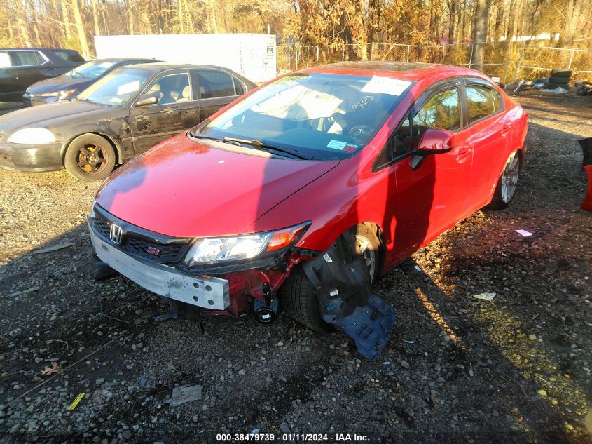 2012 Honda Civic Si VIN: 2HGFB6E55CH701565 Lot: 38479739