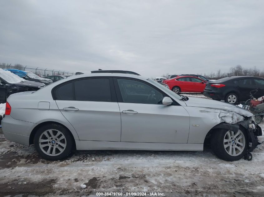 2006 BMW 325I VIN: WBAVB13596KR66760 Lot: 38479760