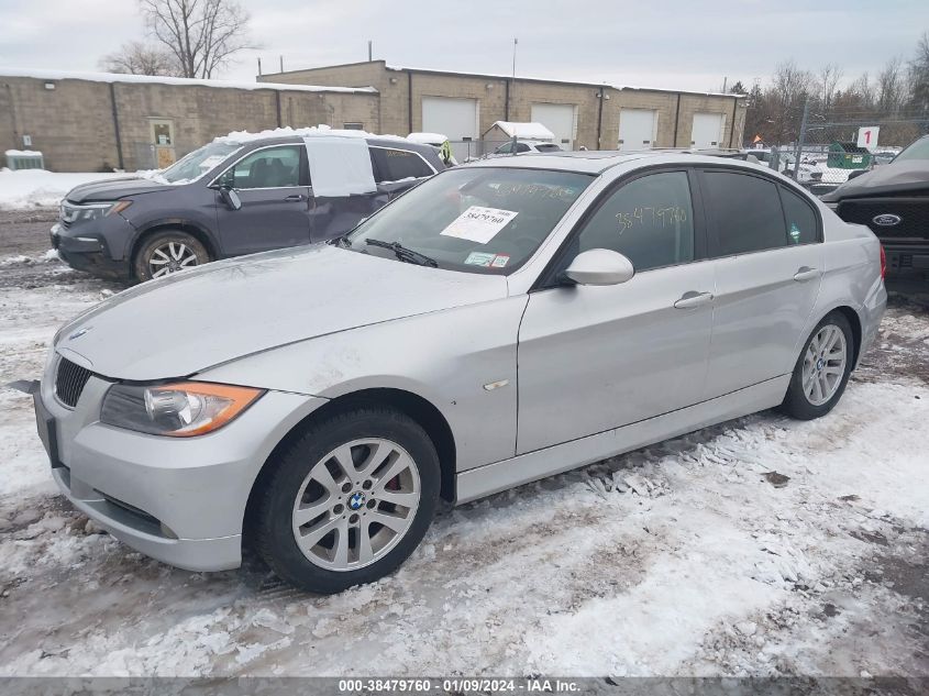 2006 BMW 325I VIN: WBAVB13596KR66760 Lot: 38479760