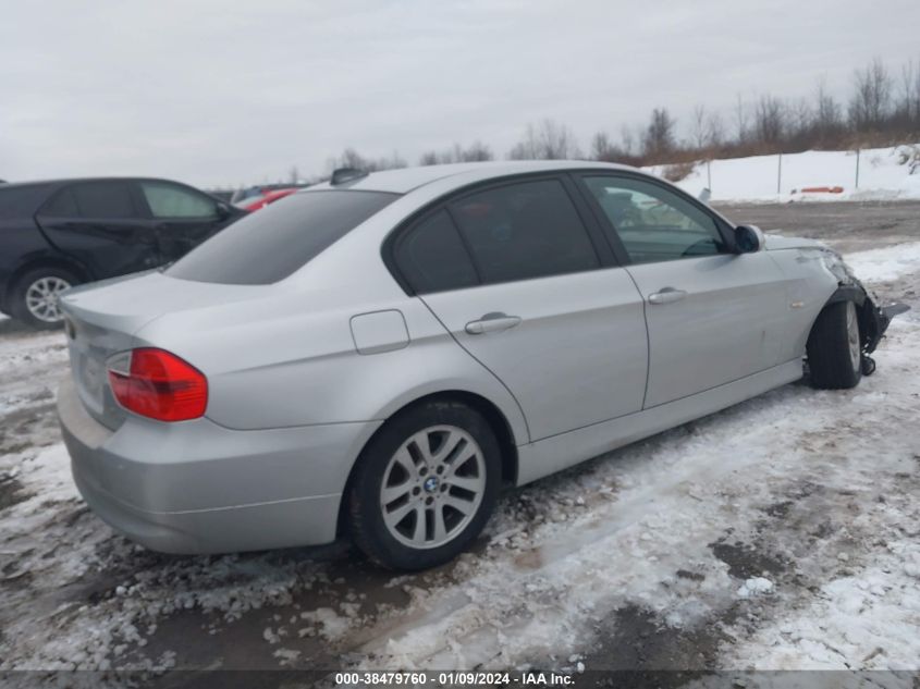 2006 BMW 325I VIN: WBAVB13596KR66760 Lot: 38479760