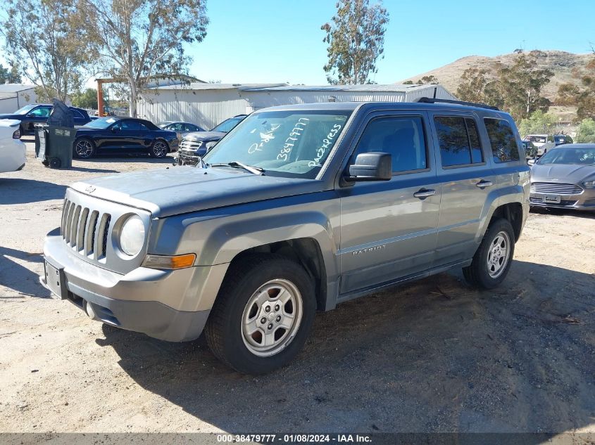 2012 Jeep Patriot Sport VIN: 1C4NJPBB0CD661244 Lot: 38479777