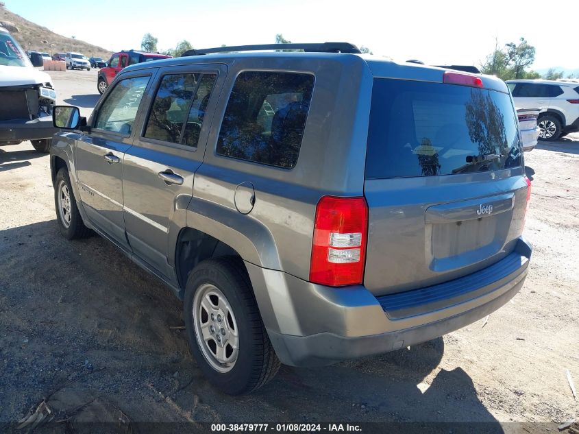 2012 Jeep Patriot Sport VIN: 1C4NJPBB0CD661244 Lot: 38479777