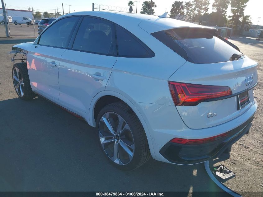 WA16AAFY5P2187089 2023 Audi Q5 Sportback Prestige 45 Tfsi S Line Quattro S Tronic