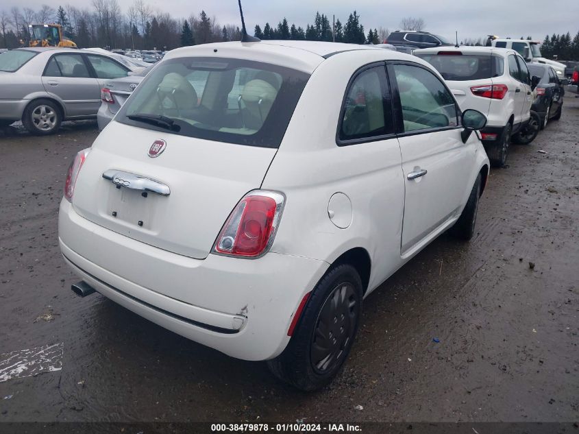 2016 Fiat 500 Pop VIN: 3C3CFFAR3GT170527 Lot: 38479878