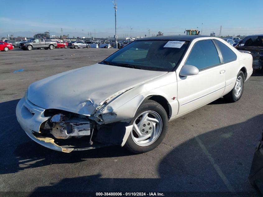 1996 Ford Thunderbird Lx VIN: 1FALP62W3TH185248 Lot: 38480006