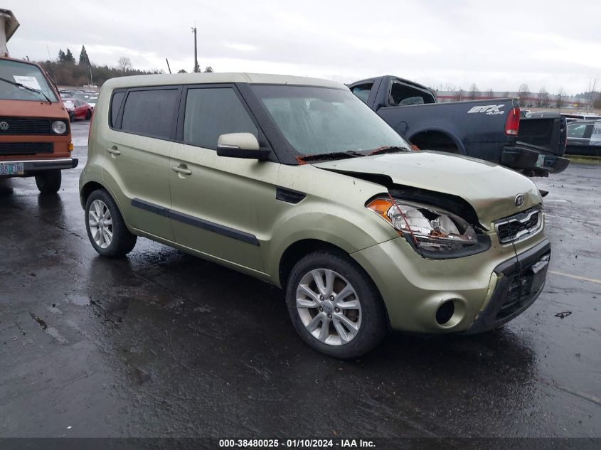 2013 Kia Soul + VIN: KNDJT2A60D7629488 Lot: 38480025