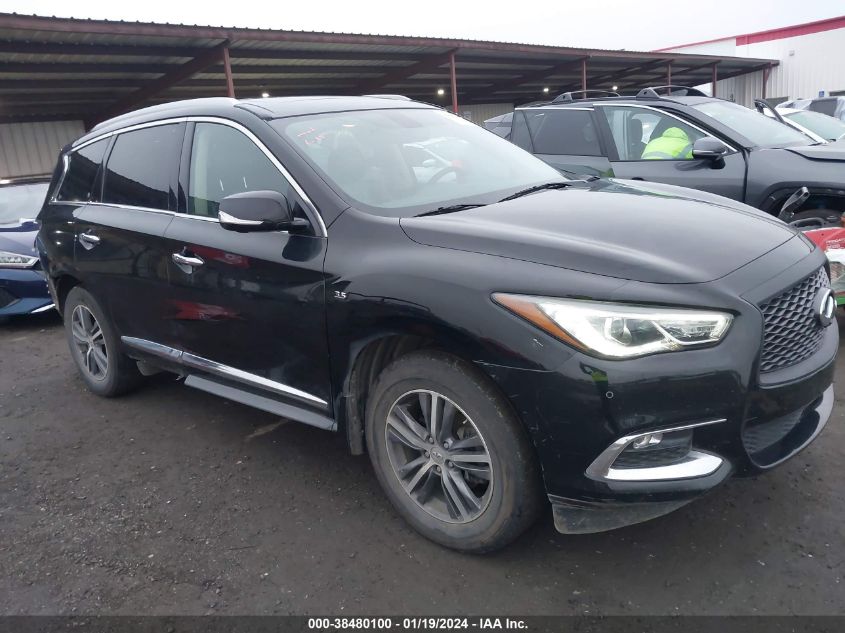 2018 Infiniti Qx60 VIN: 5N1DL0MNXJC510656 Lot: 38480100