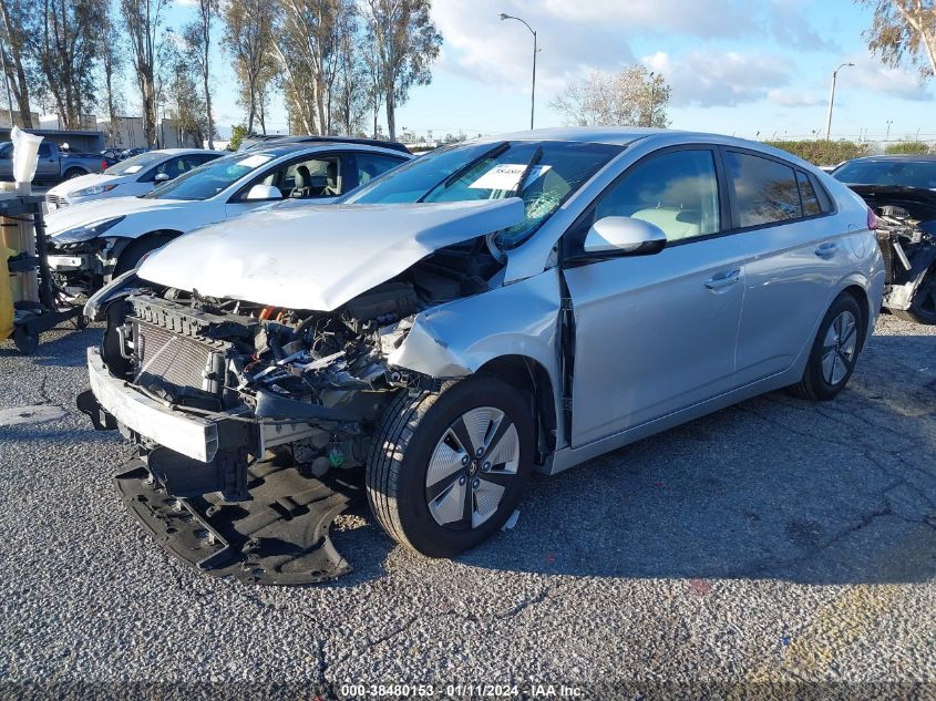 2017 Hyundai Ioniq Hybrid Blue VIN: KMHC65LC8HU049462 Lot: 38480153