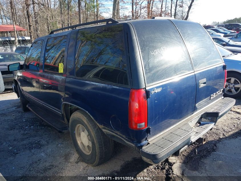 1997 Chevrolet Tahoe Lt VIN: 1GNEC13RXVJ429197 Lot: 38480171