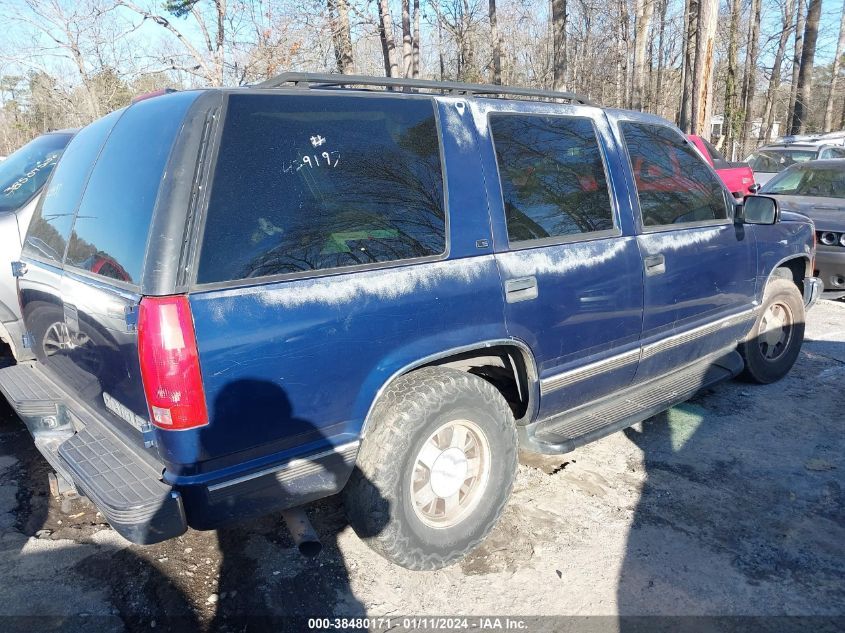 1997 Chevrolet Tahoe Lt VIN: 1GNEC13RXVJ429197 Lot: 38480171