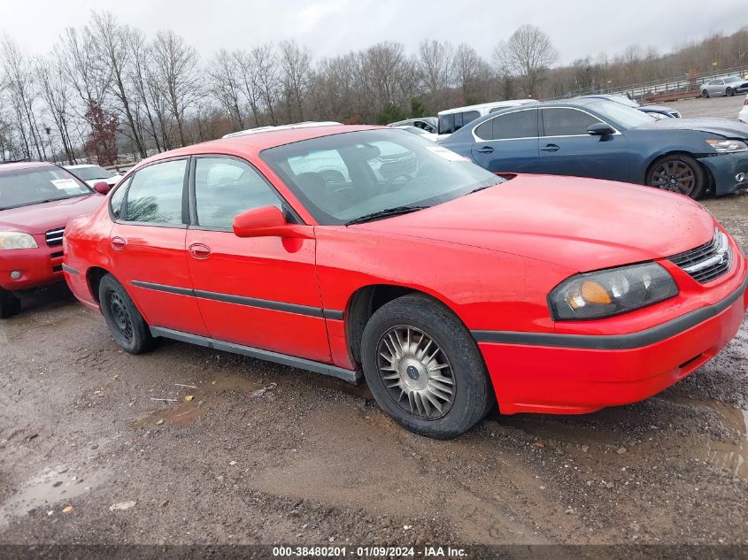 2000 Chevrolet Impala VIN: 2G1WF55K9Y9257071 Lot: 38480201