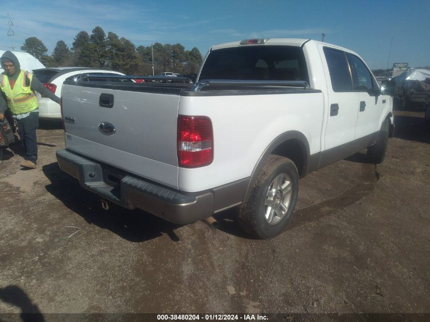 2004 Ford F-150 Lariat/Xlt VIN: 1FTPW125X4KD49673 Lot: 38480204