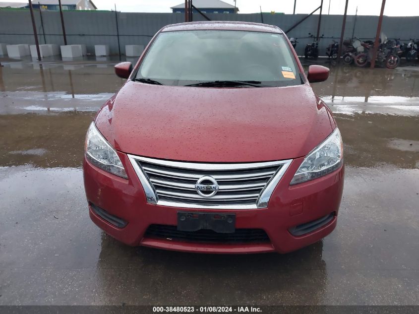 2015 Nissan Sentra Sv VIN: 3N1AB7AP3FL643864 Lot: 38480523