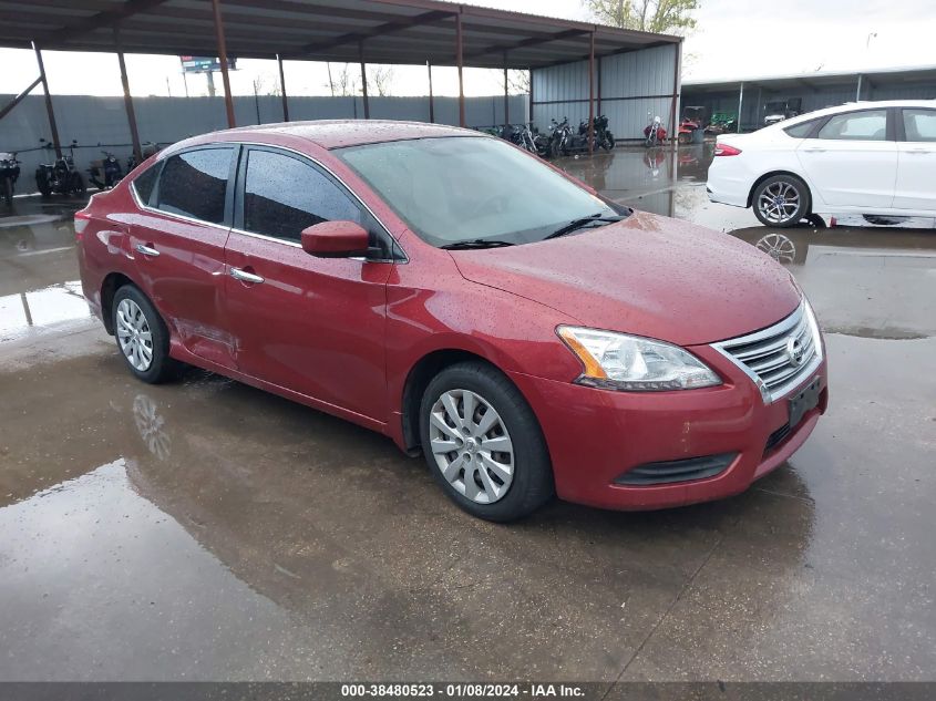 2015 Nissan Sentra Sv VIN: 3N1AB7AP3FL643864 Lot: 38480523