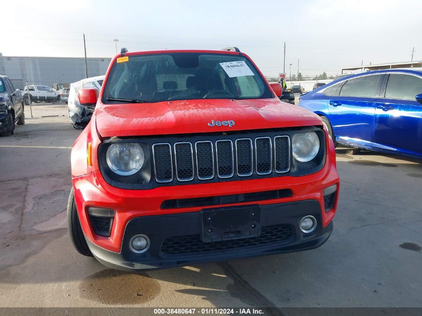 2020 Jeep Renegade Latitude Fwd VIN: ZACNJABB3LPL90241 Lot: 38480647