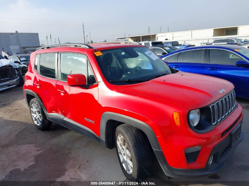 2020 Jeep Renegade Latitude Fwd VIN: ZACNJABB3LPL90241 Lot: 38480647