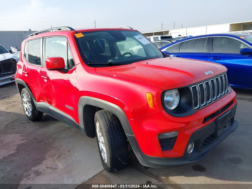 2020 Jeep Renegade Latitude Fwd VIN: ZACNJABB3LPL90241 Lot: 38480647