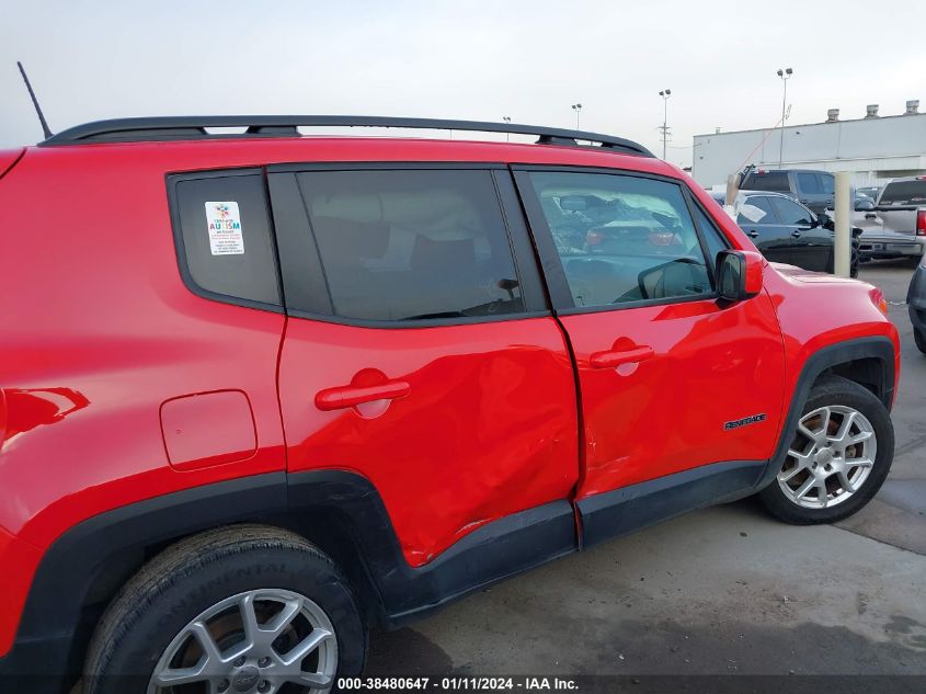 2020 Jeep Renegade Latitude Fwd VIN: ZACNJABB3LPL90241 Lot: 38480647