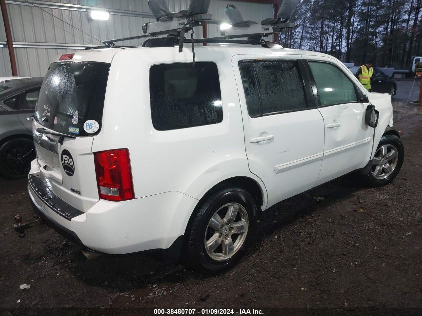 2011 Honda Pilot Ex-L VIN: 5FNYF4H53BB020434 Lot: 38480707