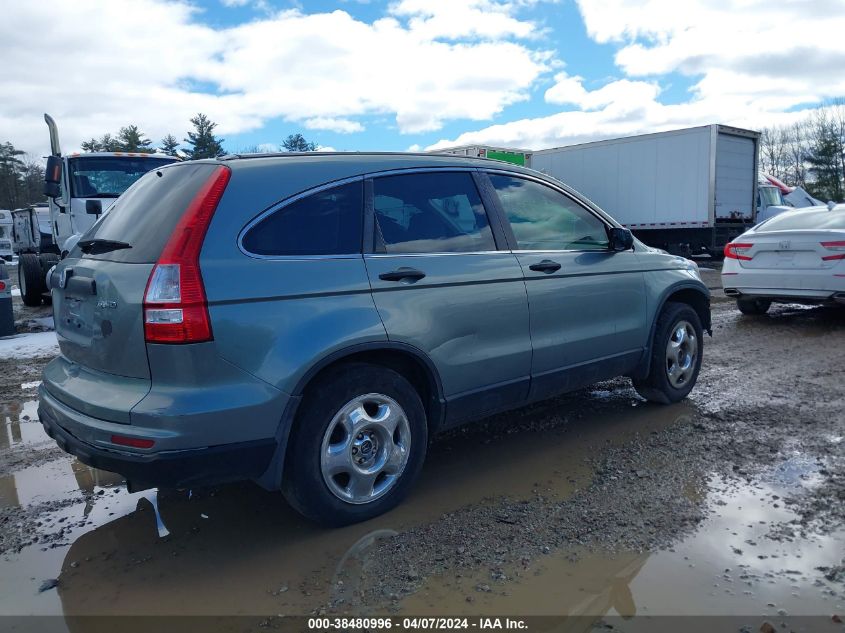 2010 Honda Cr-V Lx VIN: 5J6RE4H33AL088728 Lot: 38480996