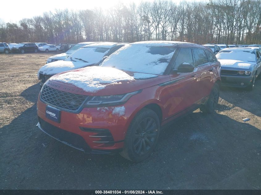 2018 Land Rover Range Rover Velar P250 Se R-Dynamic VIN: SALYL2RX5JA727242 Lot: 38481034