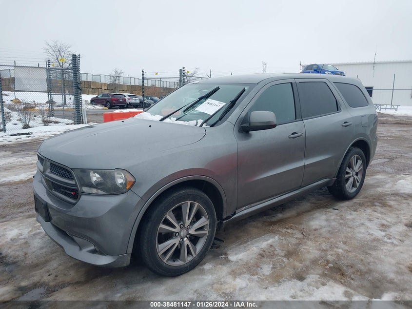 2013 DODGE DURANGO VIN: 1C4RDHAG2DC571869