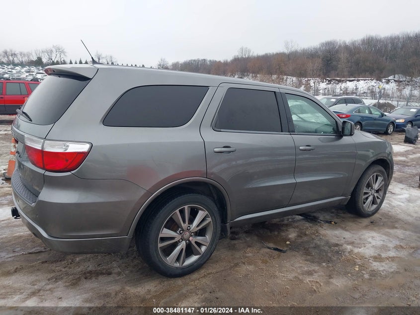 2013 DODGE DURANGO VIN: 1C4RDHAG2DC571869
