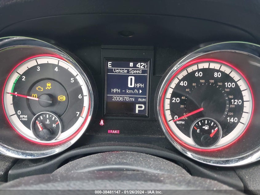 2013 DODGE DURANGO VIN: 1C4RDHAG2DC571869