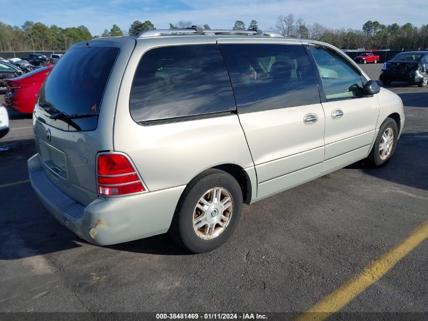 2004 Mercury Monterey VIN: 2MRDA20294BJ01650 Lot: 38481469