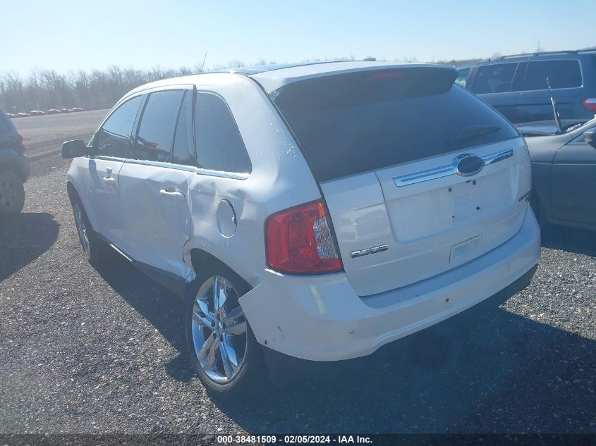 2013 Ford Edge Limited VIN: 2FMDK4KC8DBE14962 Lot: 38481509