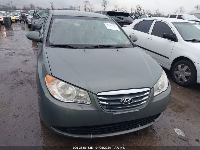 2010 Hyundai Elantra Gls VIN: KMHDU4AD5AU865129 Lot: 38481525