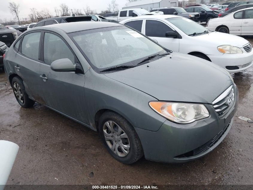 2010 Hyundai Elantra Gls VIN: KMHDU4AD5AU865129 Lot: 38481525