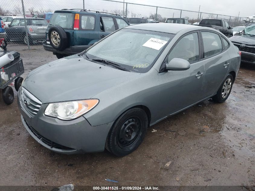 2010 Hyundai Elantra Gls VIN: KMHDU4AD5AU865129 Lot: 38481525