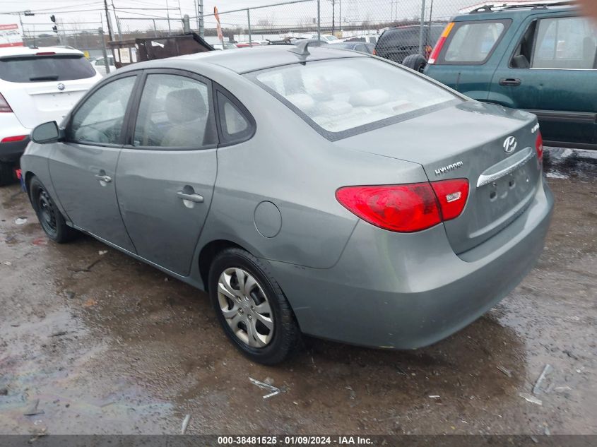 2010 Hyundai Elantra Gls VIN: KMHDU4AD5AU865129 Lot: 38481525