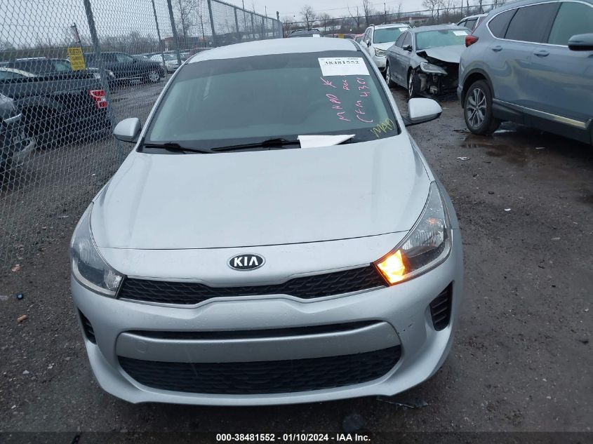 2020 Kia Rio S VIN: 3KPA24AD3LE334381 Lot: 38481552