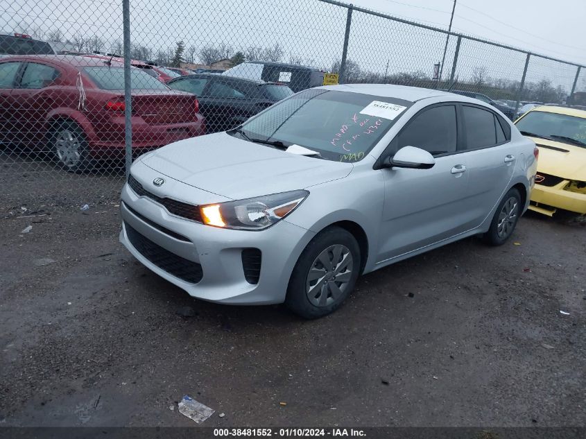 2020 Kia Rio S VIN: 3KPA24AD3LE334381 Lot: 38481552