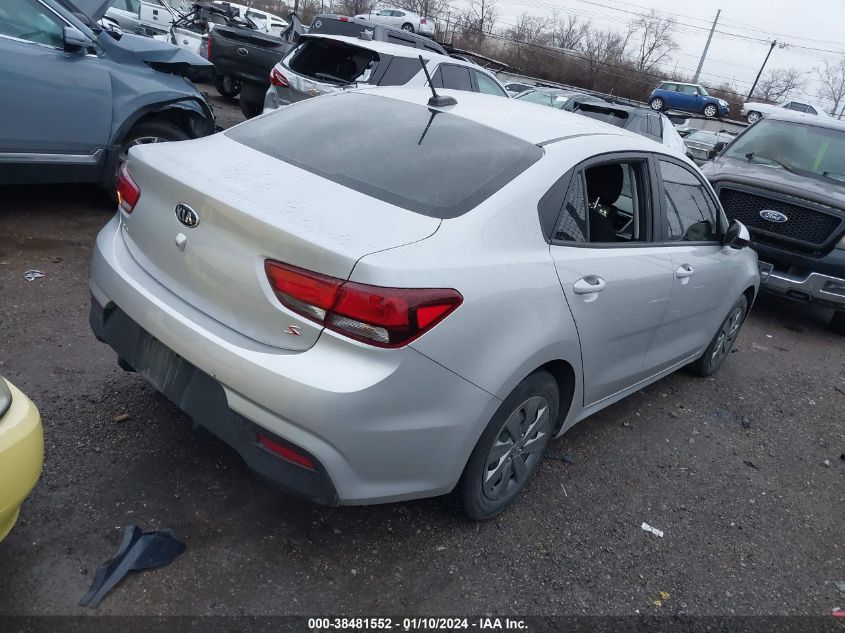 2020 Kia Rio S VIN: 3KPA24AD3LE334381 Lot: 38481552