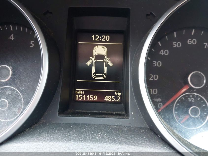 2010 Volkswagen Golf 2-Door VIN: WVWBA7AJ1AW225600 Lot: 38481646