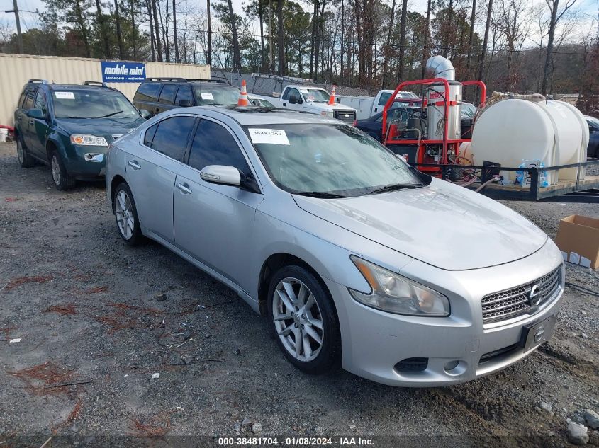 2009 Nissan Maxima 3.5 Sv VIN: 1N4AA51E49C801718 Lot: 38481704