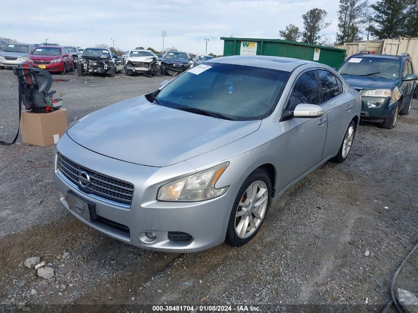 2009 Nissan Maxima 3.5 Sv VIN: 1N4AA51E49C801718 Lot: 38481704