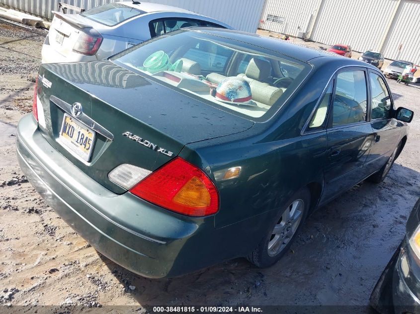 2001 Toyota Avalon Xls W/Bucket Seats VIN: 4T1BF28B81U179130 Lot: 40949359