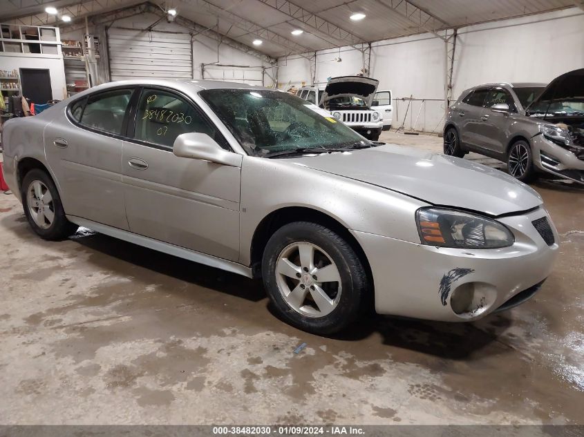 2007 Pontiac Grand Prix VIN: 2G2WP552271229618 Lot: 38482030