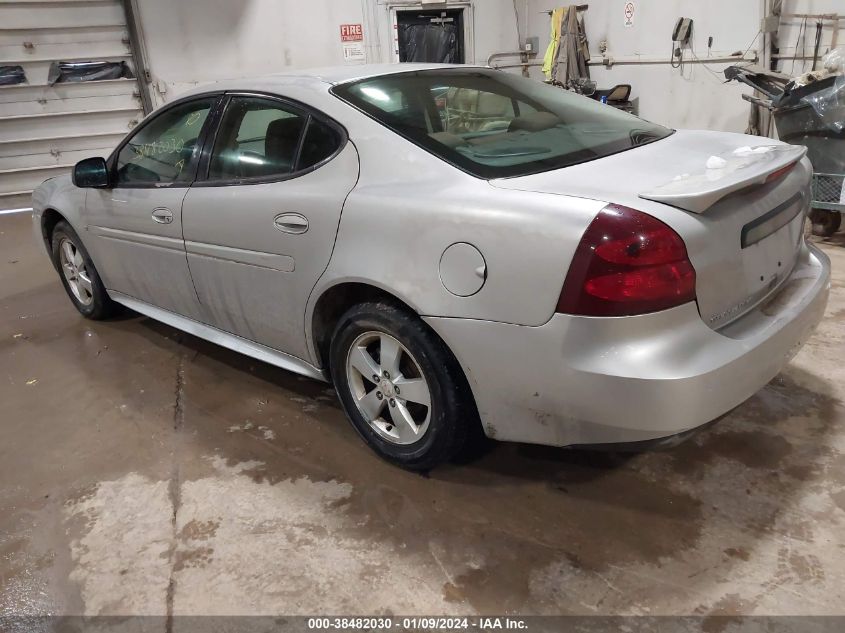 2007 Pontiac Grand Prix VIN: 2G2WP552271229618 Lot: 38482030