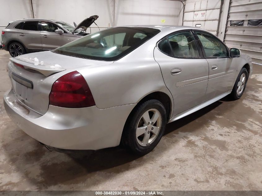 2007 Pontiac Grand Prix VIN: 2G2WP552271229618 Lot: 38482030