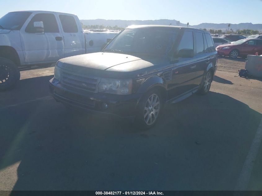 2007 Land Rover Range Rover Sport Hse VIN: SALSF25467A118985 Lot: 38482177