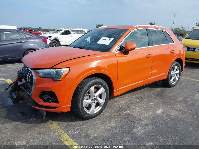 WA1AUCF36M1060404 2021 Audi Q3 Premium 40 Tfsi Quattro Tiptronic